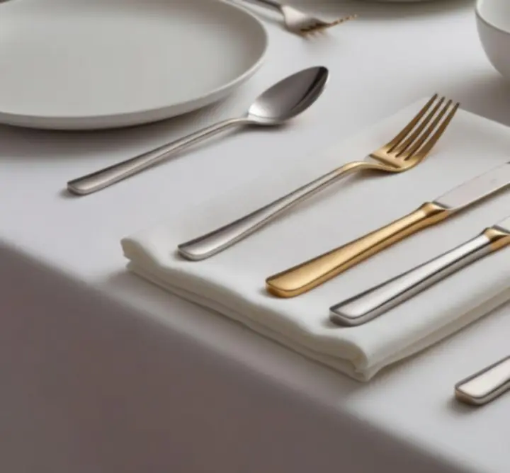 Elegancka aranżacja stołu z kompletem sztućców Dining Market PL